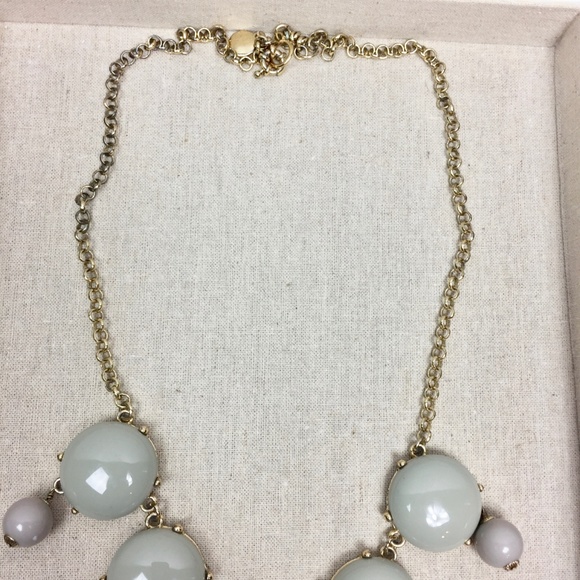 Gray Iconic J. Crew Bubble Statement Necklace - Picture 7 of 8